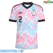 Camisa de time de futebol Bélgica Zeno Debast #2 Replicas 2º Equipamento Mundo 2026 Manga Curta